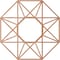 Ekena Millwork Guardian Wood Fretwork Pierced Ceiling Medallion, Cherry, 30"OD x 11 5/8"ID x 1/4"T CMWP30X30X0250GDCH - alternate 2